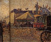 Paul Signac Square oil painting on canvas